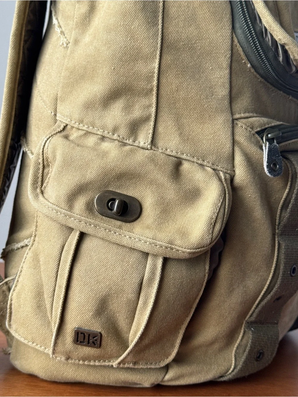 Dakine canvas backpack